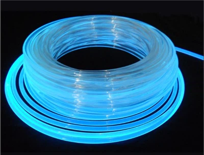 Ülimalt särav plastist pehme külghelenduv kiudoptika